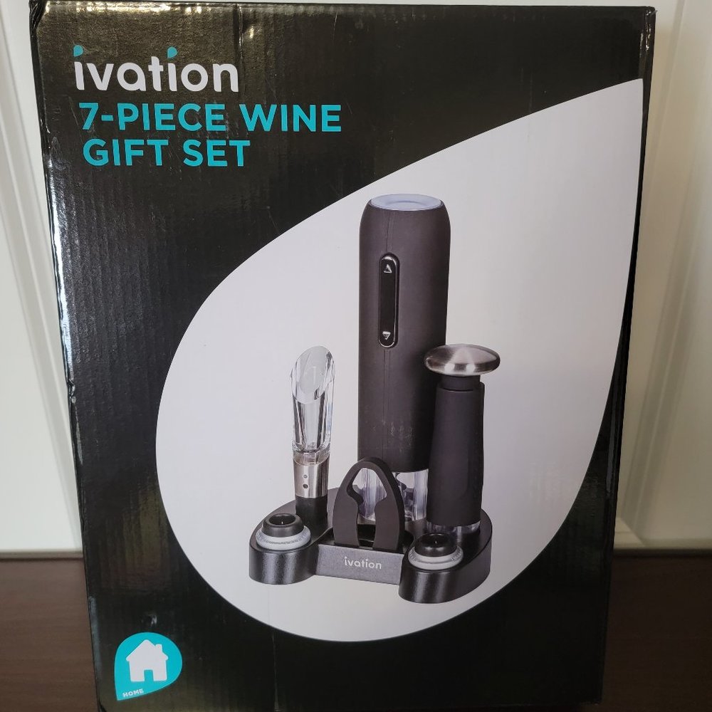 Ivation 7-Piece Wine Gift Set